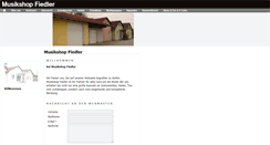 Desktop Screenshot of musik-fiedler.at